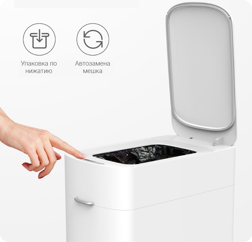 Умная корзина для мусора Xiaomi Smart Clean Trash